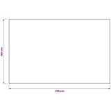  Tkanina za stol Pravokutni Bež 140 x 220 cm Poliester | shoptok.hr