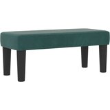  Postelja z vzmetnico z vzmetnico Temno zelena 80 x 200 cm Žamet, (5000128247) | Shoptok.si