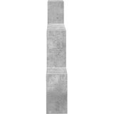  Polica na zidu Zidna montaža Betonska siva 91,5 x 15 x 76 cm | Eponuda.com
