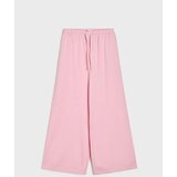 Sinsay Oversize hlače od viskoze s dodatkom lana | shoptok.hr
