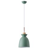  Luster na sajli SIMPLO 1xE27/15W/230V, zelena, prečnik 19,5 cm | Eponuda.com