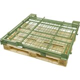 ratioform Paletni okvir, uporabna višina 800 mm za naslon, DxŠ 800 x 1200 mm, 1 vzdolžna stena 2-delna odstranljiva | Shoptok.si