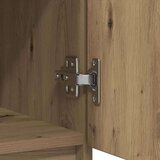 vidaXL Komoda s ladicama Artisan hrast 71x35x84 cm izrađeno drvo | shoptok.hr