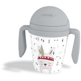 Interbaby set za jelo Indian - grey | shoptok.hr