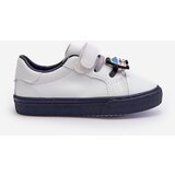 Boto Children's sneakers with velcro white-navy Pennyn | Shoptok.si