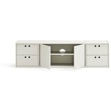 Teulat Krem TV komoda 157x42x40 cm Wally – | shoptok.hr