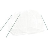  Staklenik s čeličnim okvirom bijeli 6 m² 3 x 2 x 2 m | shoptok.hr