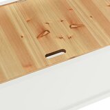  Klupa bijela 107 x 45 x 75,5 cm od masivne jelovine | Eponuda.ba