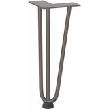  Noge s ukosnicama za stolić za kavu 4 kom. Prirodni čelik 30 cm Puni čelik | shoptok.hr