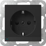 Gira vtičnica LED lučka črna 4170005, (21268793) | Shoptok.si