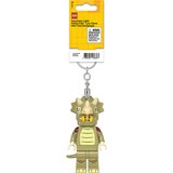Lego Minifigure privezak za ključeve sa svetlom: Tip u kostimu triceratopsa | Eponuda.com