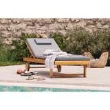 Ambia Garden VRTNI LEŽALNIK barve akacije, temno siva | Shoptok.si