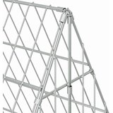  Kletka za piščance srebrna 110 x 100 x 85 cm Cinkana jeklena, (5000204354) | Shoptok.si