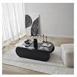 Hanah home sto za dnevnu sobu brise black transparent
