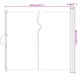  Uvlačiva vrata za kućne ljubimce bijela 82,5 x 125 cm | shoptok.hr