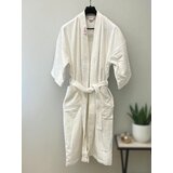 Viktorija Leskovac Bade mantil Pliš 4XL veličina Bela boja -Kimono Y-2 | Eponuda.com