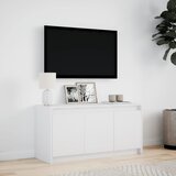  ormarić LED bijeli 100 x 34 x 50 cm od konstruiranog drva | shoptok.hr