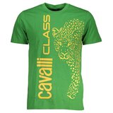 Cavalli Class Zelena Muška Majica Kratkih Rukava | shoptok.hr