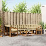  Set vanjskih sofa 8 kom. Prirodna i bež | shoptok.hr