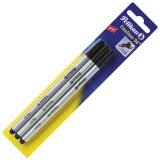 Pelikan flomaster fineliner 0,4mm 96F pk3 pelikan 940601 crni blister Cene