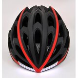 Safe-Tec TYR črna rdeča XL (61 cm - 63 cm) | Shoptok.si