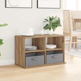  Stojalo za TV s predalom Umetni hrast 79 x 40 x 48 cm, (5000238886) | Shoptok.si