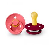 Bibs Colour dude (okrugle)- Coral/Ruby (vel.1) Cene