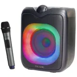 PT601W karaoke zvučnik 80W, Bluetooth, LED, 7,4V/3600mAh, Aux, USB, microSD, FM + Mic*1kom
