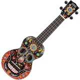 Mahalo MA1SK BK Soprano ukulele Skull Black