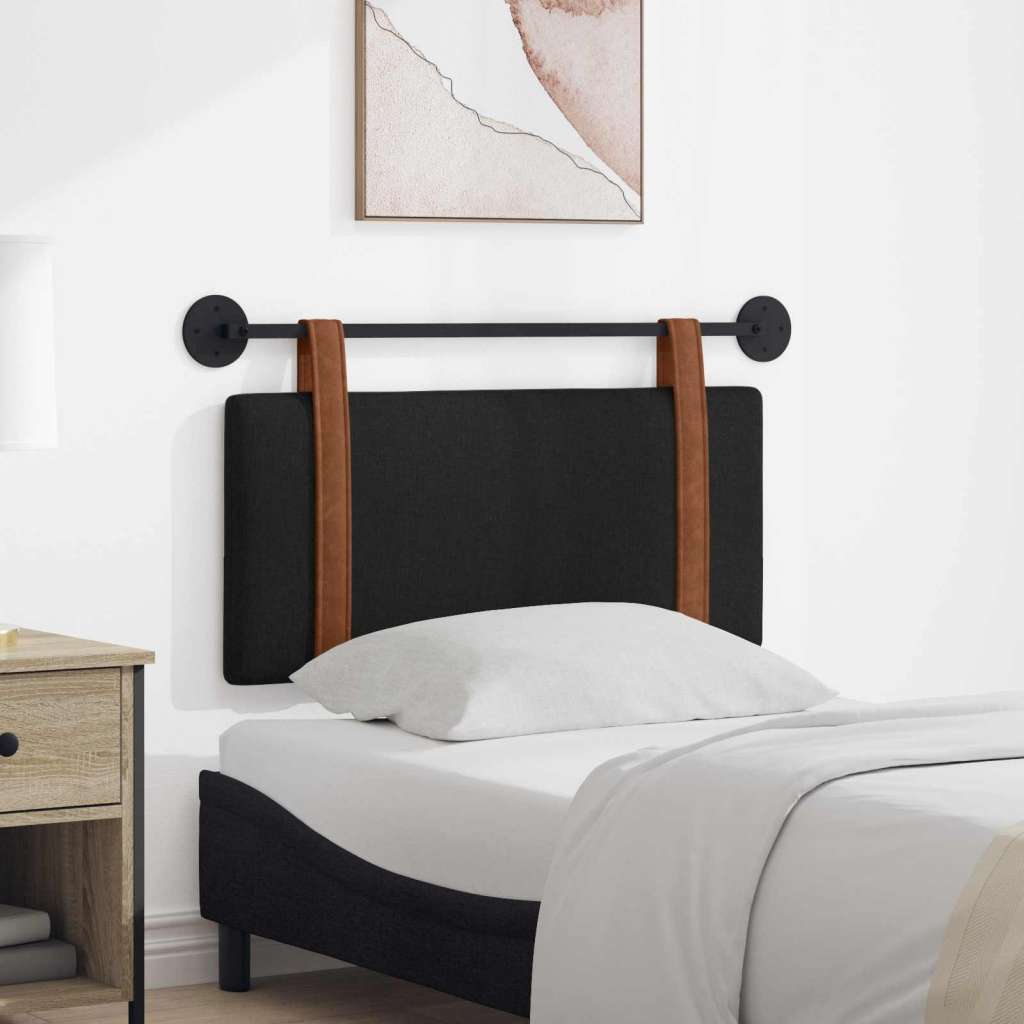  Držeće uzglavlje Zidne Crna 100 x 55 x 5 cm Antikni PU - Crna 90 cm bez LED | shoptok.hr