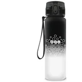 Črno-bela BPA-free steklenica z barvnim prelivom 600 ml