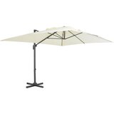  Konzolni vrtni suncobran s aluminijskom šipkom 400x300 cm boje pijeska | shoptok.hr