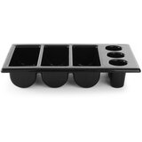 Hendi spremnik za pribor za jelo, crna, 530x325x(H)105mm | Eponuda.com