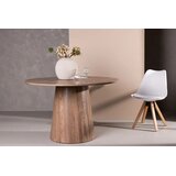 Venture Home Lanzo okrugli blagovaonski stol ⌀120 cm, prirodna boja drva Slike