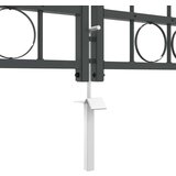  Vrata Ograde za Vrt s Arhivnim Vrh Siva 500 x 75 cm Čelik | shoptok.hr