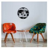 WALLXPERT Zidni sat 48x48cm Crni | Eponuda.ba