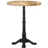 vidaXL Bistro stolić Ø 60 x 76 cm od grubog drva manga | shoptok.hr