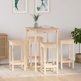 vidaXL barska garnitura 5-delna trdna borovina | Shoptok.si