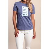 Fenzy Bombažna Majica S Potiskom, Blue | Shoptok.si
