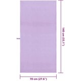 vidaXL Športne brisače 2 pcs Vijolična 140 x 70 cm | Shoptok.si