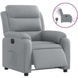 Maison Chic Električni naslanjač - Relax naslanjač svetlo sivo blago, (22061501) Cene