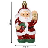  Božićni ukrasi Djed Božićnjak 8 cm – set 2 komada | shoptok.hr