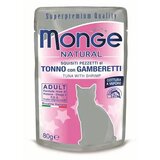 Monge Cat Natural tuna in rakci 80 g Cene