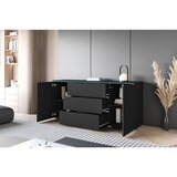 P & B Komoda Vera, Črna | Shoptok.si