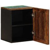 Maison Chic Stenska Kopalniška omarica - Kopalniški kabinet 38x34x48 cm trden akacijev les, (21794557) Cene