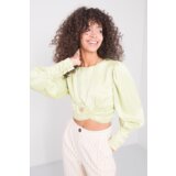 By Sally Blouse-15578-lime green | Shoptok.si