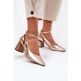 Maciejka Leather Heeled Shoes | Shoptok.si