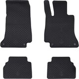 vidaXL Avto preproga 4 pcs Črna Guma, (5000204248) | Shoptok.si