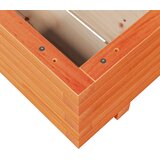  Vrtna sadilica voštano smeđe boje 60x60x26,5 cm od borovine | Eponuda.com