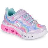 Skechers FLUTTER HEART LIGHTS Srebrna Cijene